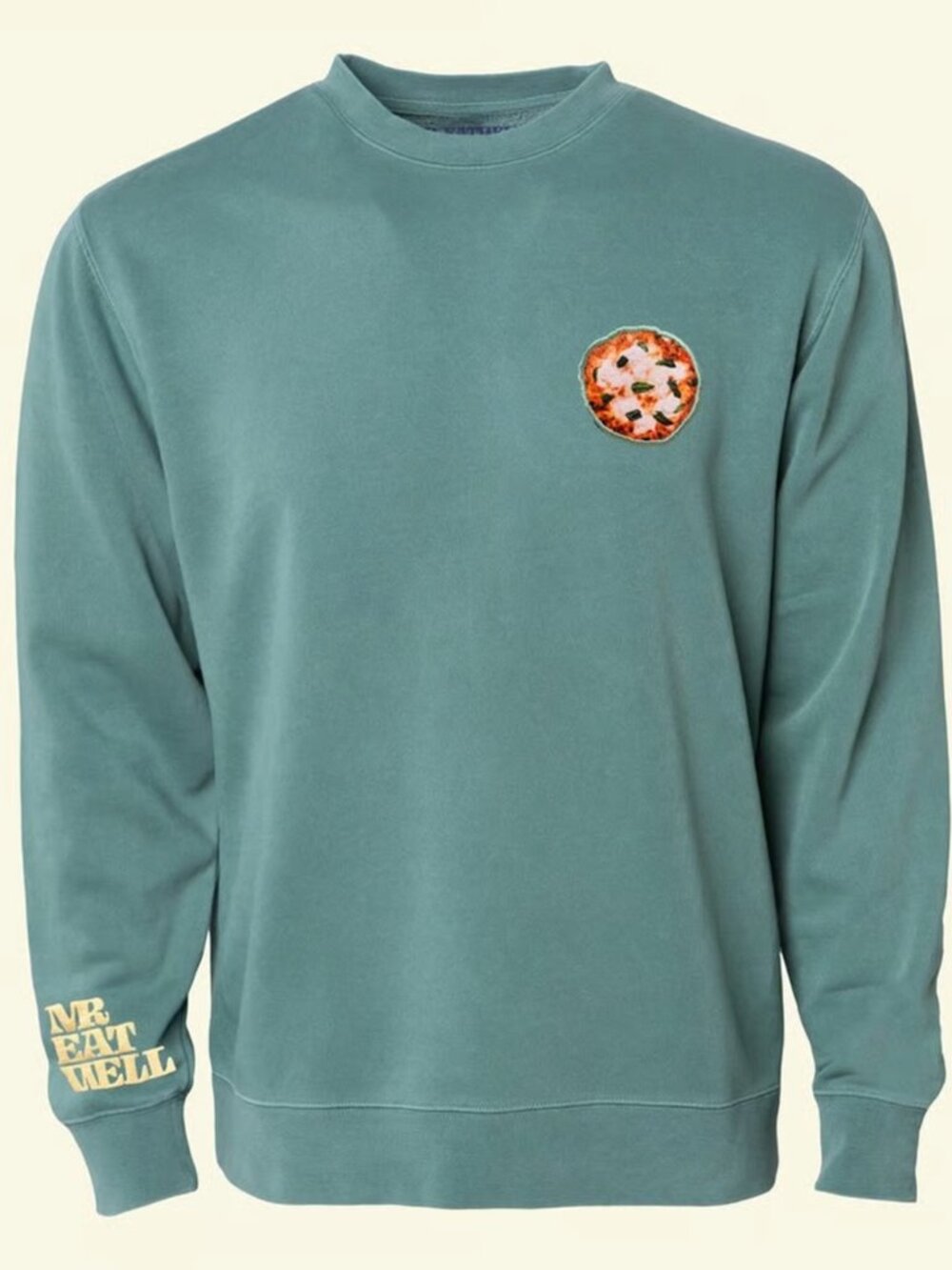 Mr. Eatwell x Heather McMahan Pizza Crew Money Moves Sweatshirt L